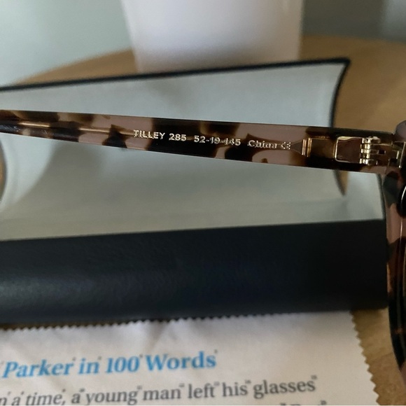 Warby Parker Tilley 285 52-19-145 Sunglasses with Case - Picture 6 of 13